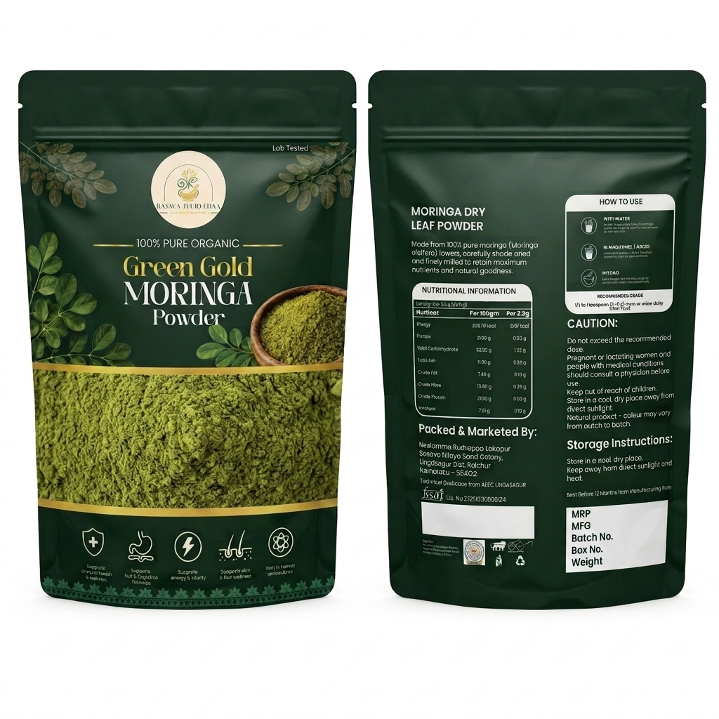 Green Gold Moringa Powder